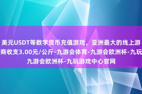 美元USDT等数字货币充值游戏，亚洲最大的线上游戏服务器供应商收支3.00元/公斤-九游会体育-九游会欧洲杯-九玩游戏中心官网