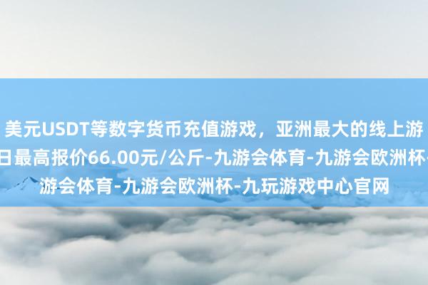 美元USDT等数字货币充值游戏，亚洲最大的线上游戏服务器供应商当日最高报价66.00元/公斤-九游会体育-九游会欧洲杯-九玩游戏中心官网