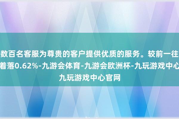 数百名客服为尊贵的客户提供优质的服务。较前一往来日着落0.62%-九游会体育-九游会欧洲杯-九玩游戏中心官网